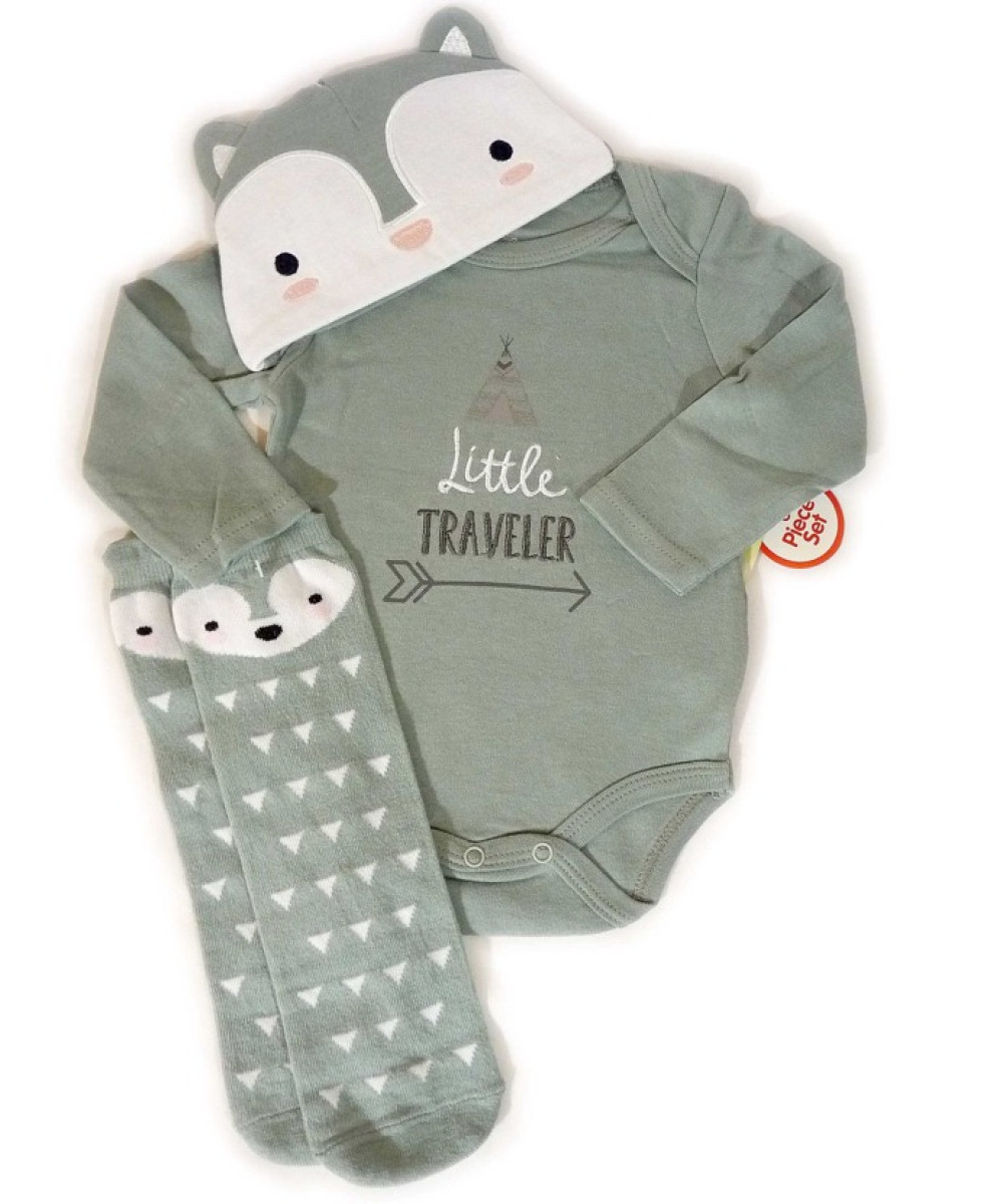 LUV TEX SET X 3 ZORRO NINO YL3136