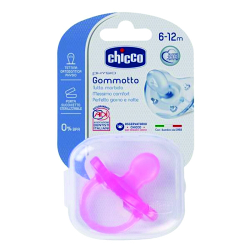 CHICCO CHUP TODO SIL ROSA 12M+ ###