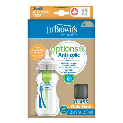 DR BROWN MAMAD 270 ML VIDRI WB92700