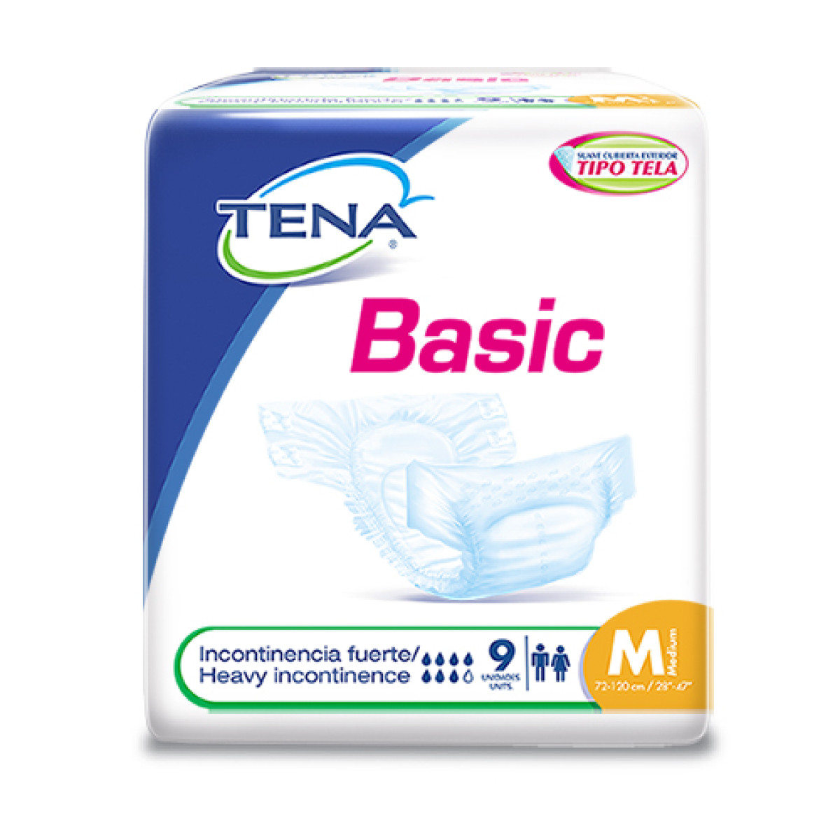 TENA PANAL ADUL BASIC M X 9