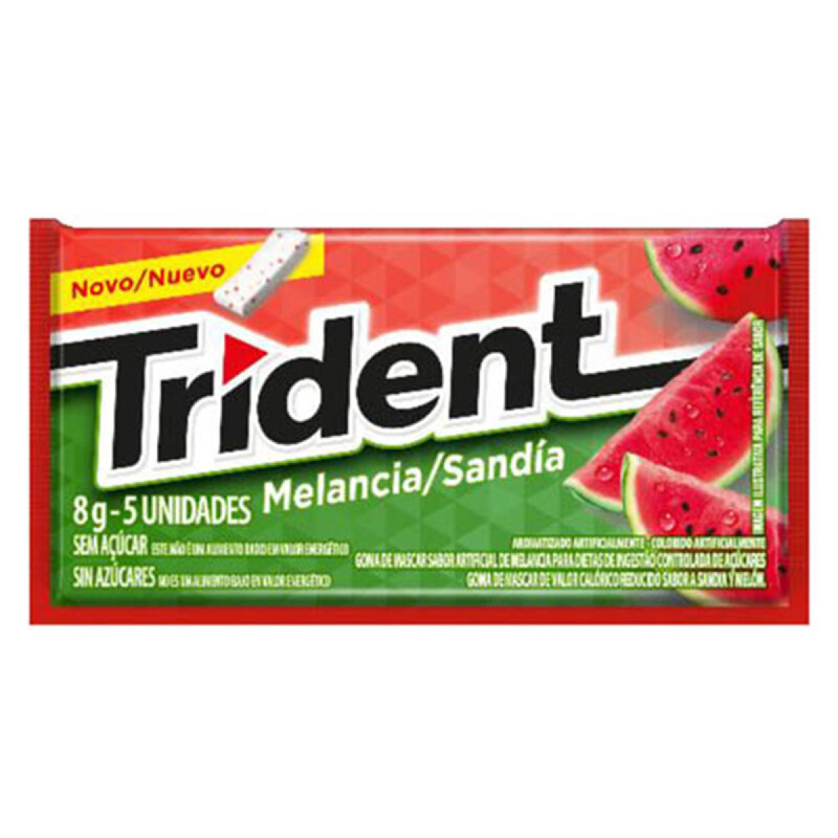 TRIDENT CHICLE SADIA Y MELON 9780