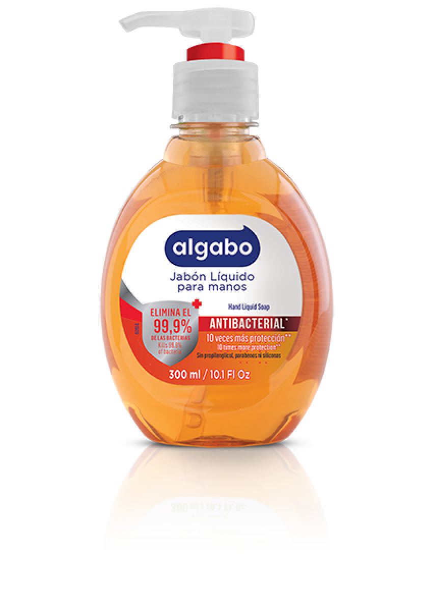 ALGABO JABON LIQ 300 ML ANTIB 0084