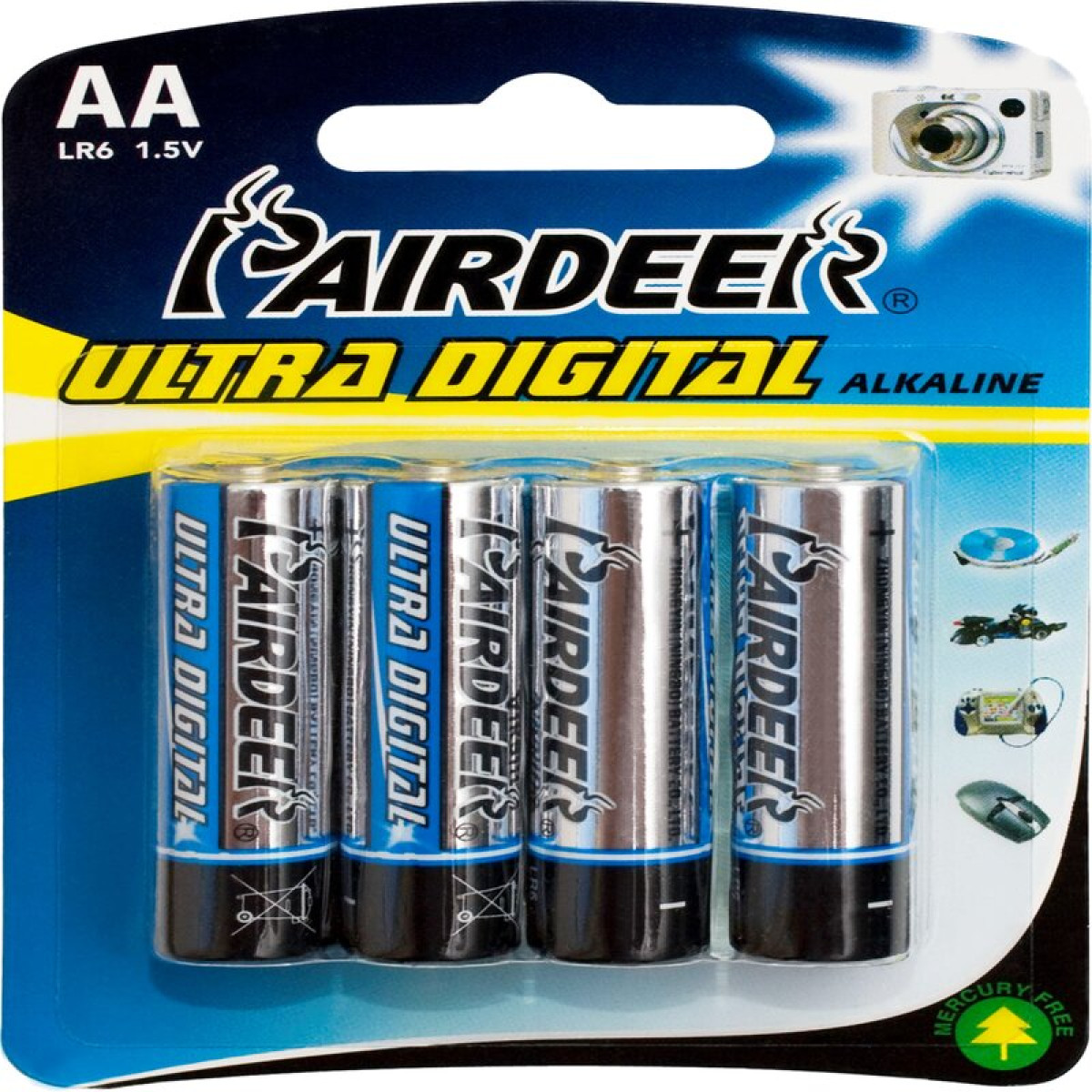 PAIRDEER PILAS ULTRA N AA X 4