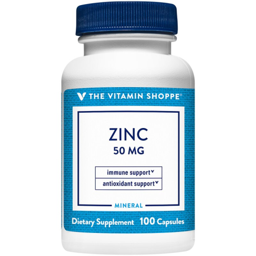 ZINC 50 MG X 100 CAPS SHOPP