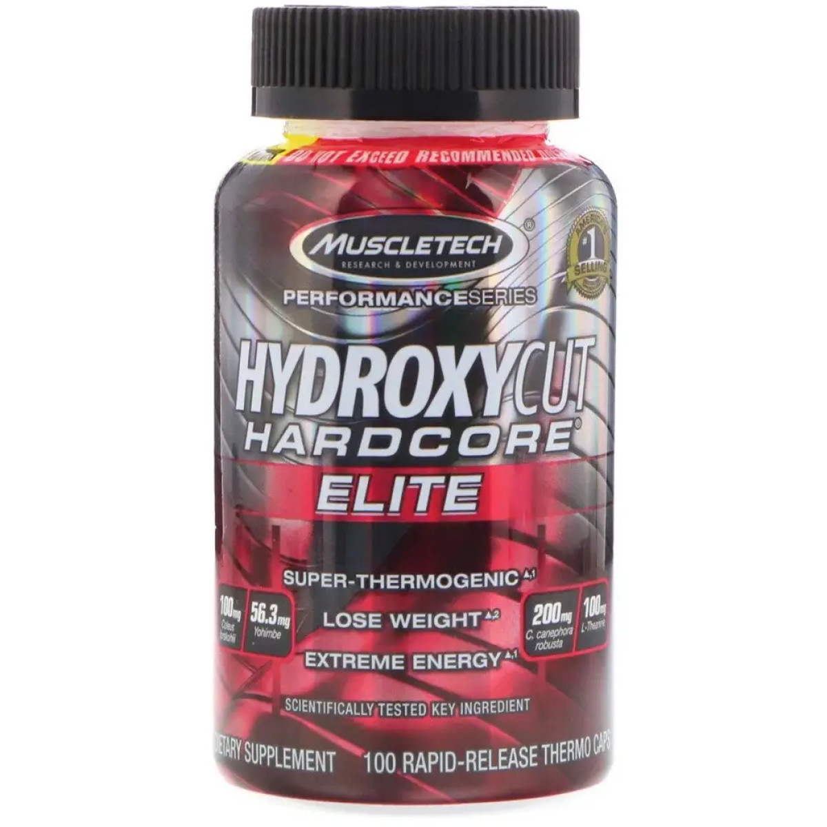 HYDROXYCUT HARDCORE X 100 CAPS MUSC