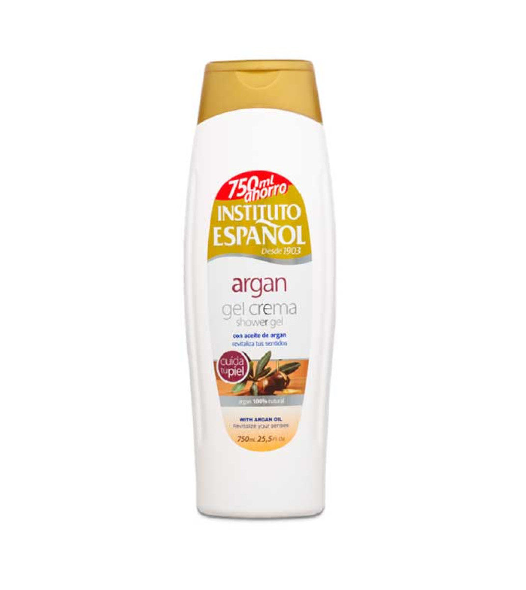 INSTITUTO GEL DUCHA 750 ML ARGAN