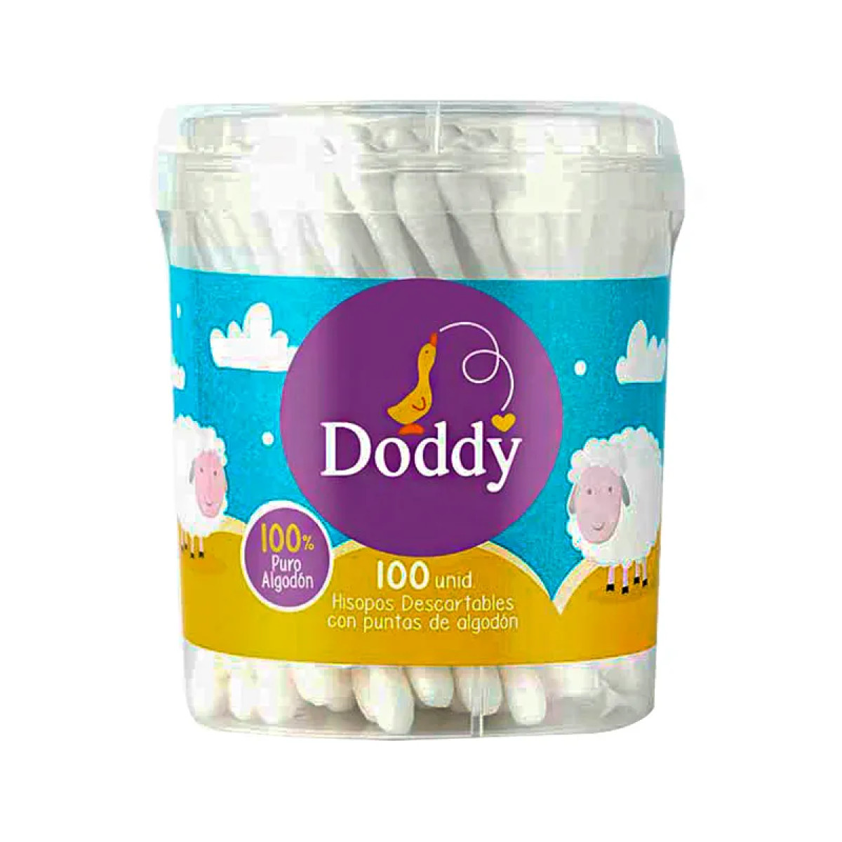 DODDY COTONETE X 100 UNID