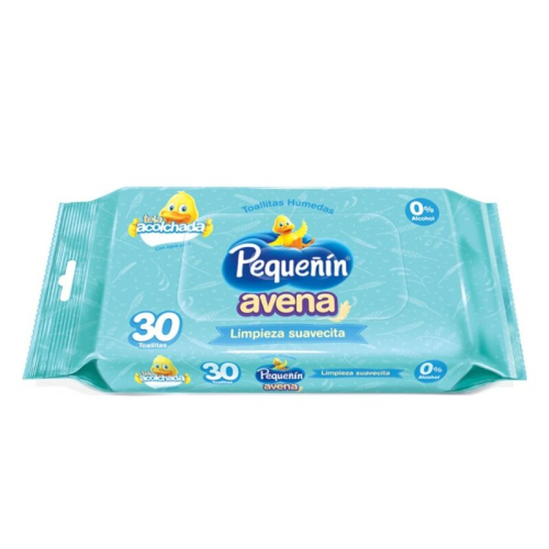 PEQUENIN TOALLITA H X 30 AVENA