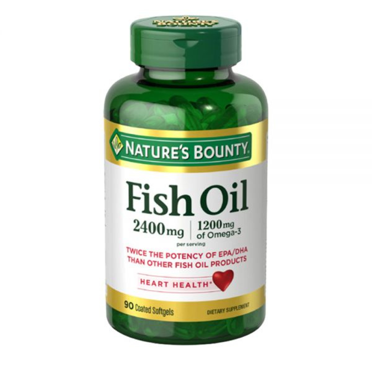 FISH OIL 2400 MG X 90 N BOUNTY