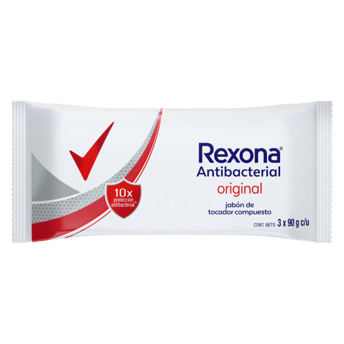 REXONA JABON 3 X 90 GR ANTIB ORIG