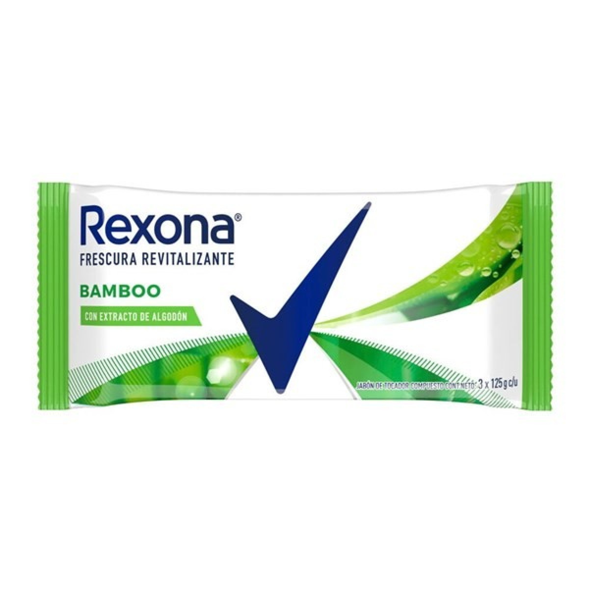 REXONA JABON 3 X 125 GR BAMB 1996