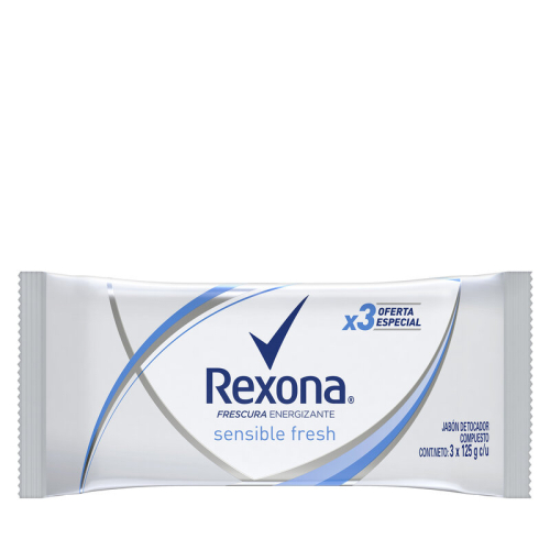 REXONA JABON 3 X 125 GR SEN FR 1989