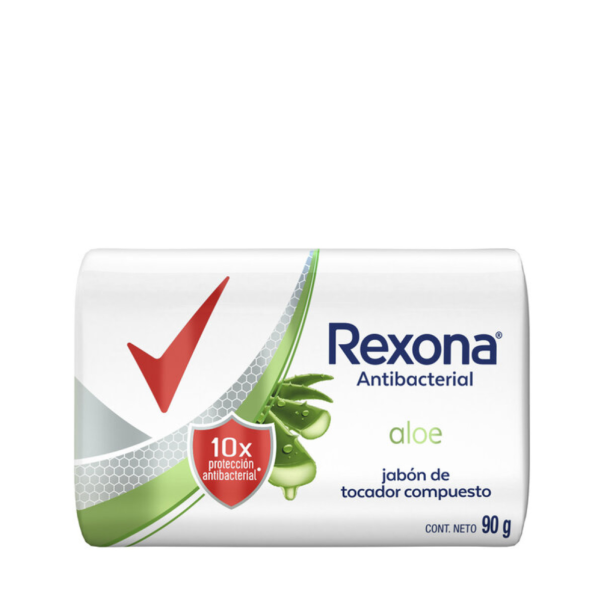 REXONA JABON 90 GR ANTIB ALOE