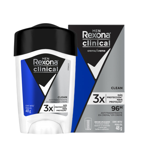 REXONA DEO BARRA 48 GR CLIN MEN CLE