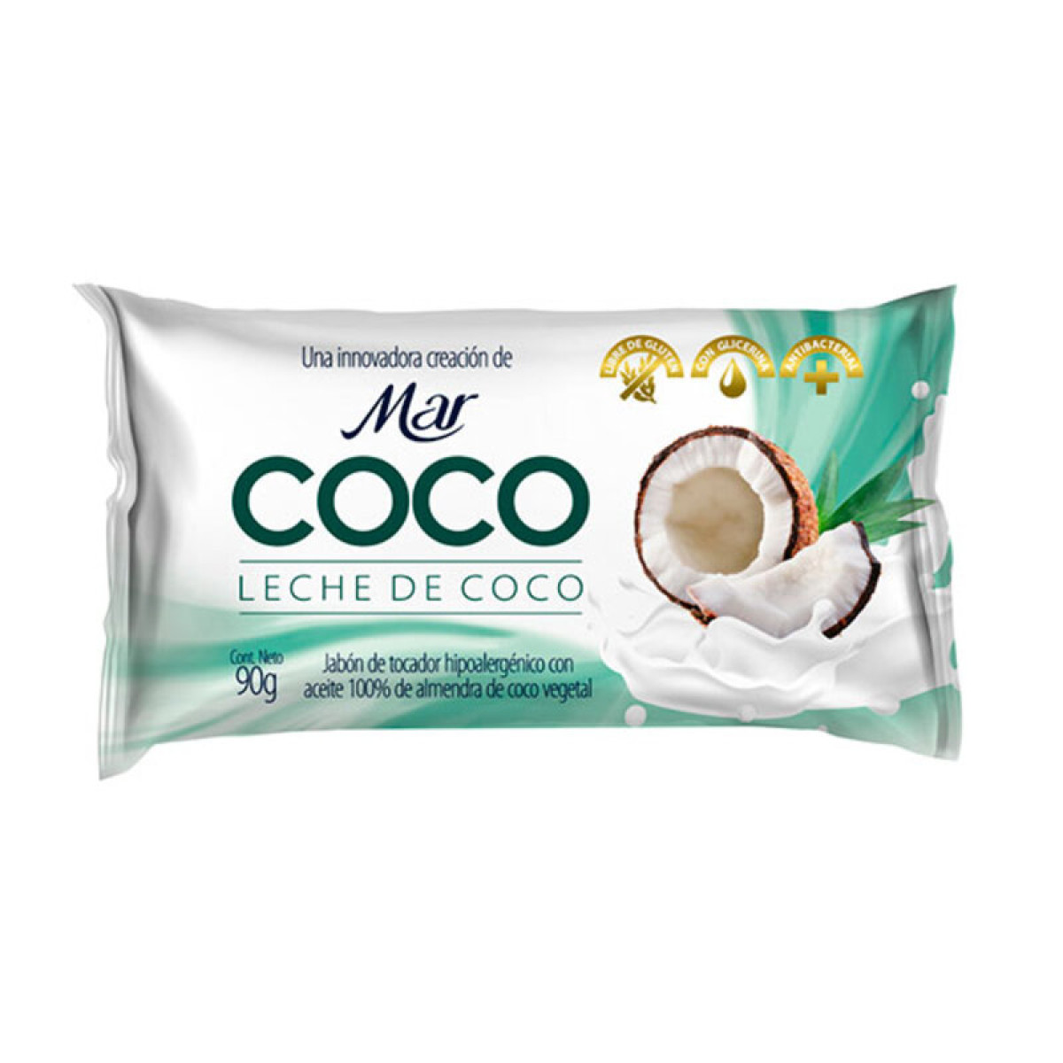 MAR COCO JABON 90 GR LECHE DE COCO