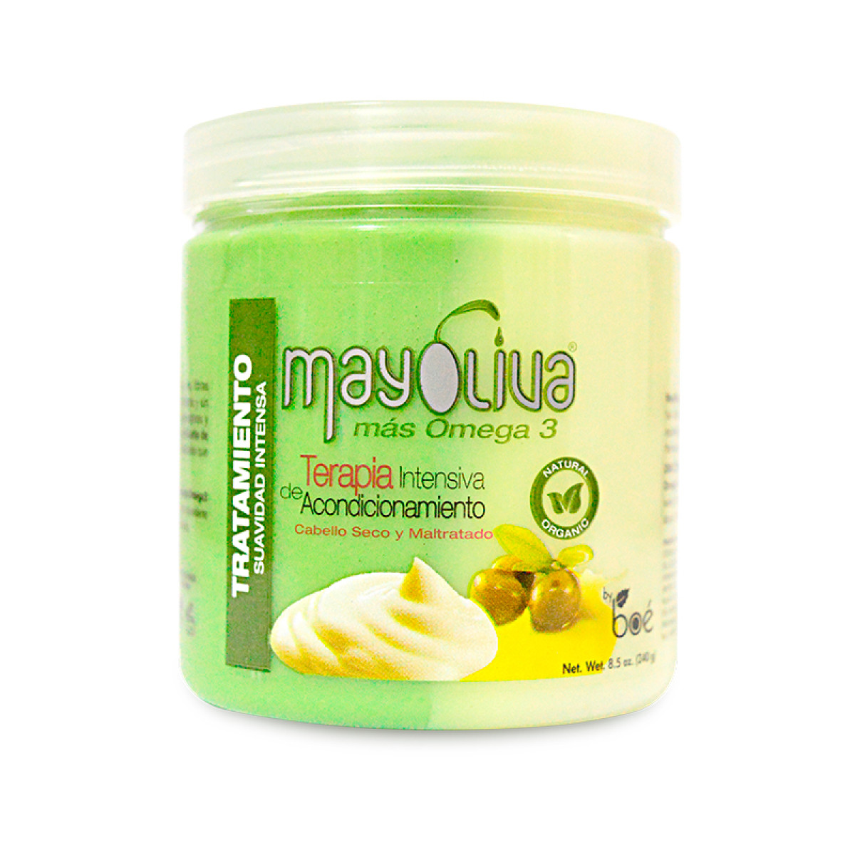 MAYOLIVA TRAT CAP 240 GR OMEGA 1809