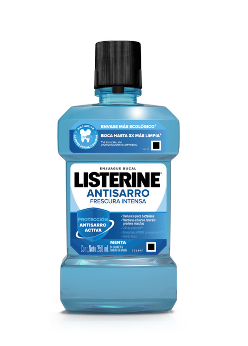 LISTERINE ENJ BUCAL 250 ML ANTISARR