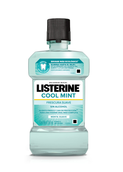 LISTERINE ENJ BUCAL 250 ML ZERO S/A