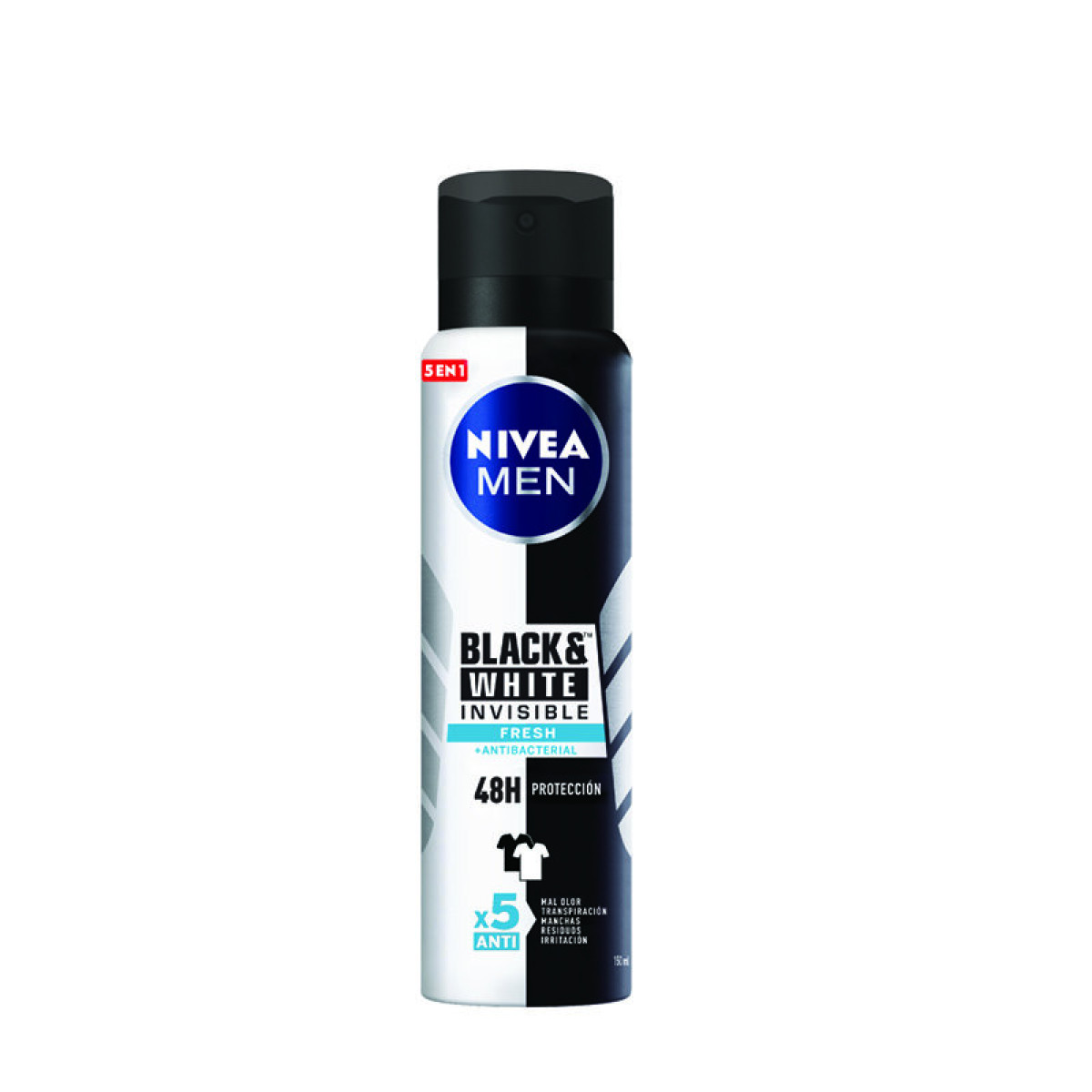 NIVEA DEO AER 150 ML B&W MEN FRESH