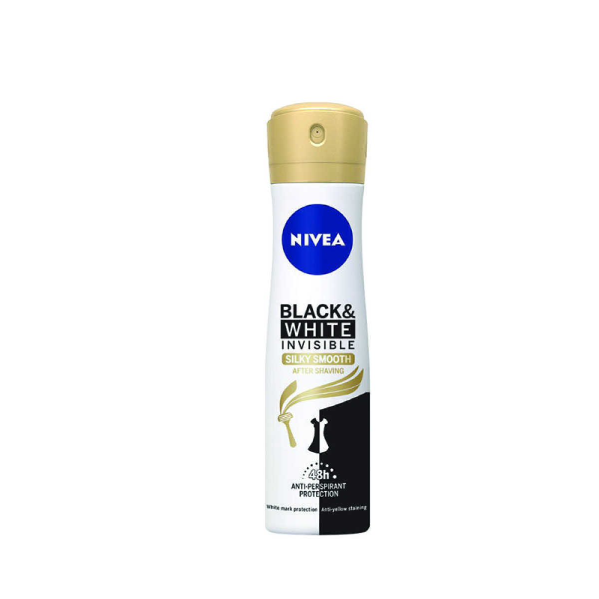 NIVEA DEO AER 150 ML B&W GOLD 7316