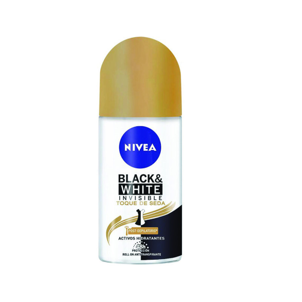 NIVEA DEO ROLLON 50 ML B&W GOLD