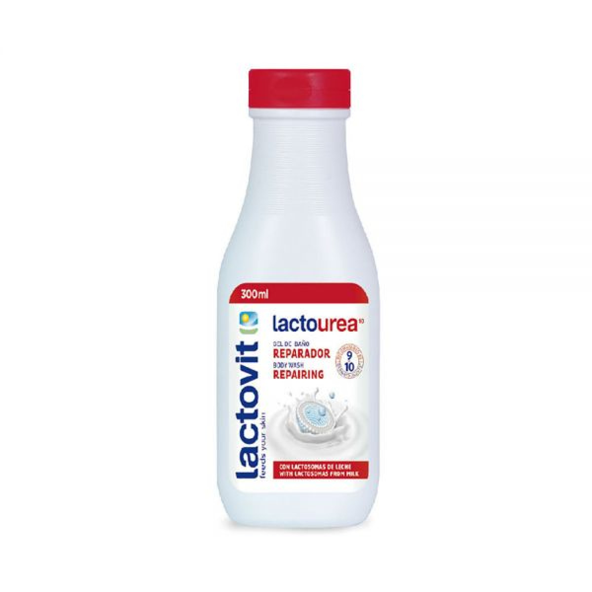 LACTOVIT GEL BANO 300 ML UREA 0295