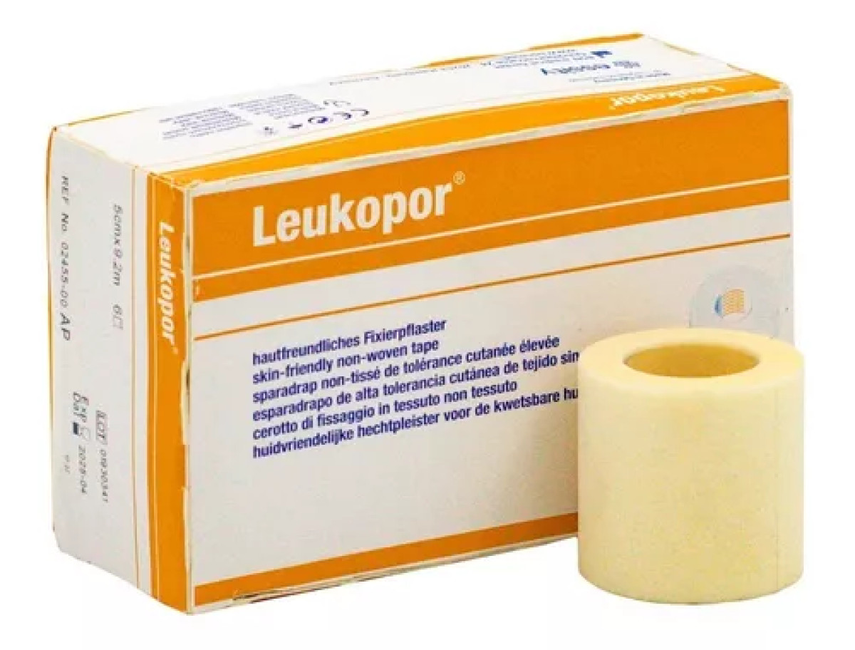 TELA ADH LEUKOPOR 5CM X 9.2M (DP) 6