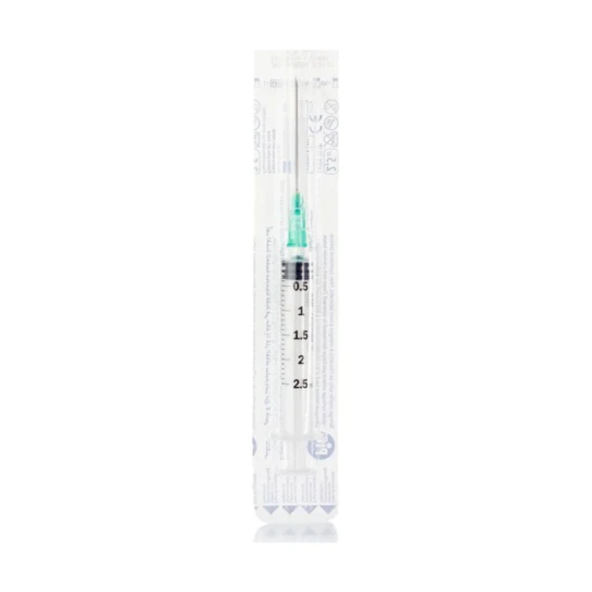 JERINGA DESC 2.5ML 21GX1 1/2 PIC R