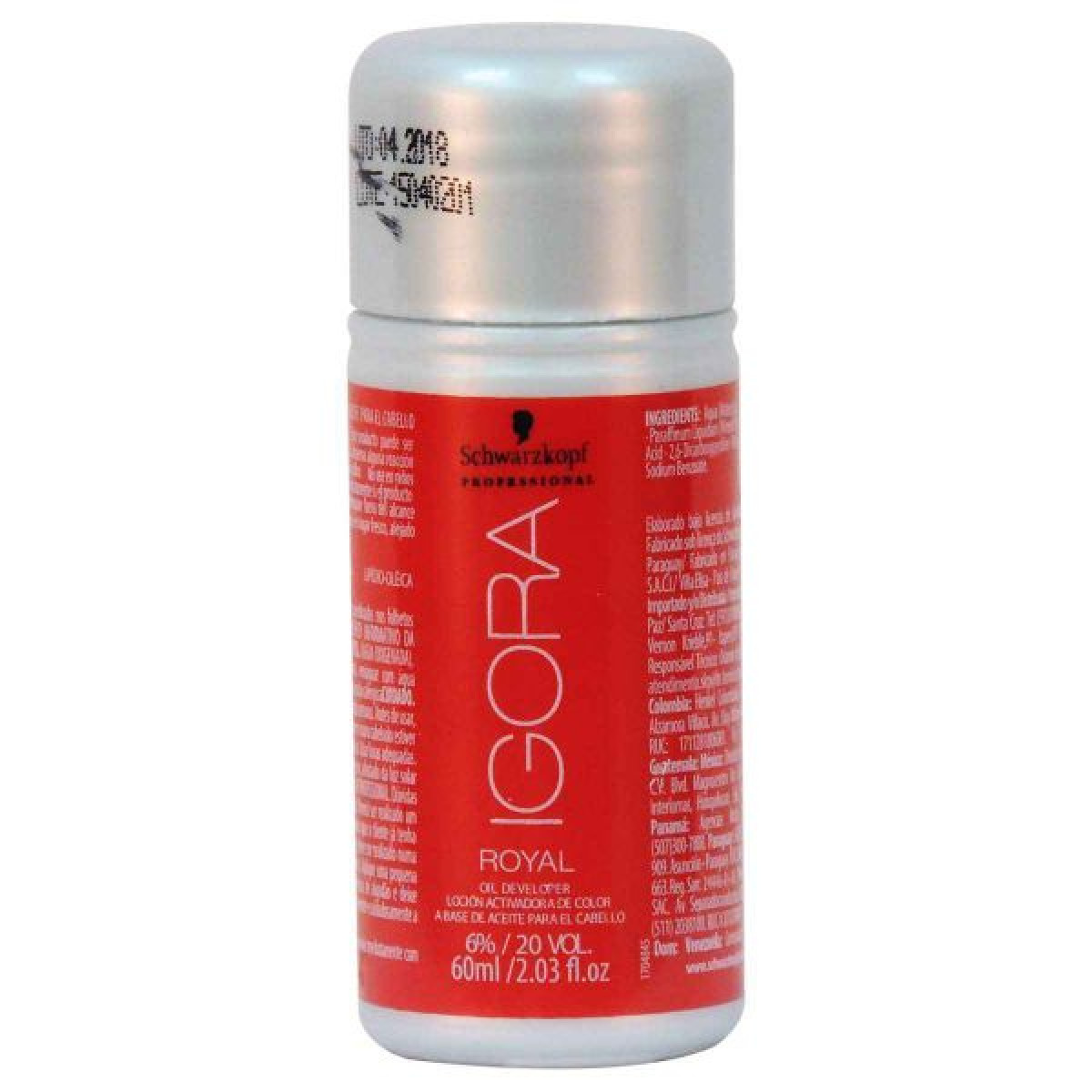 IGORA AGUA OXIG CREM 20 VOL 60 ML