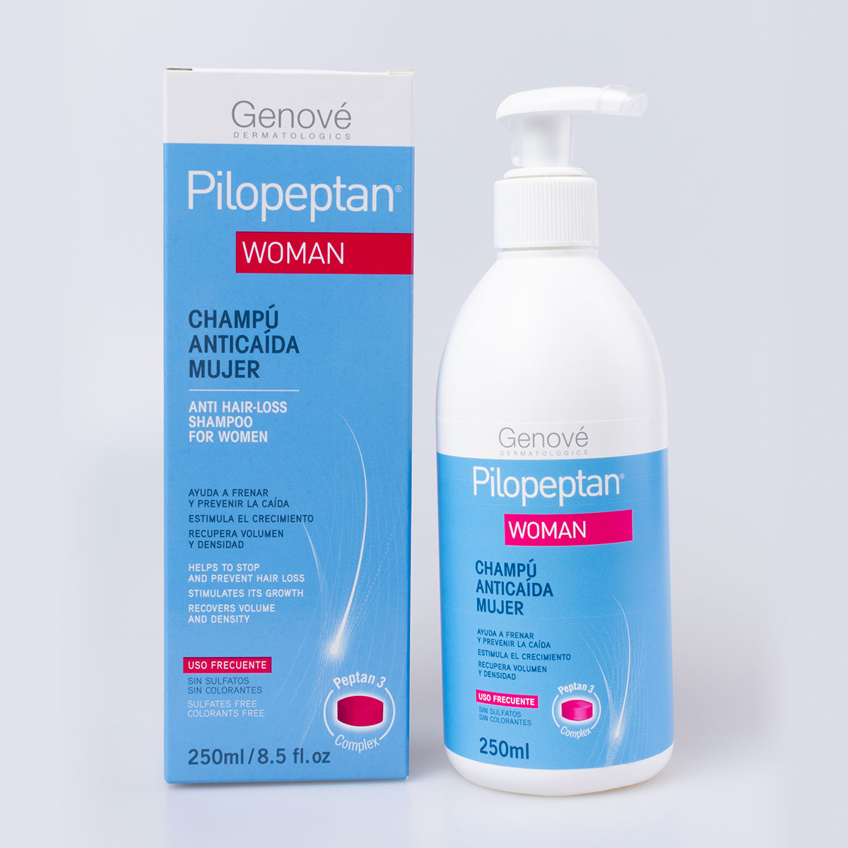 PILOPEPTAN WOMAN SHAMP 250 ML ANTIC