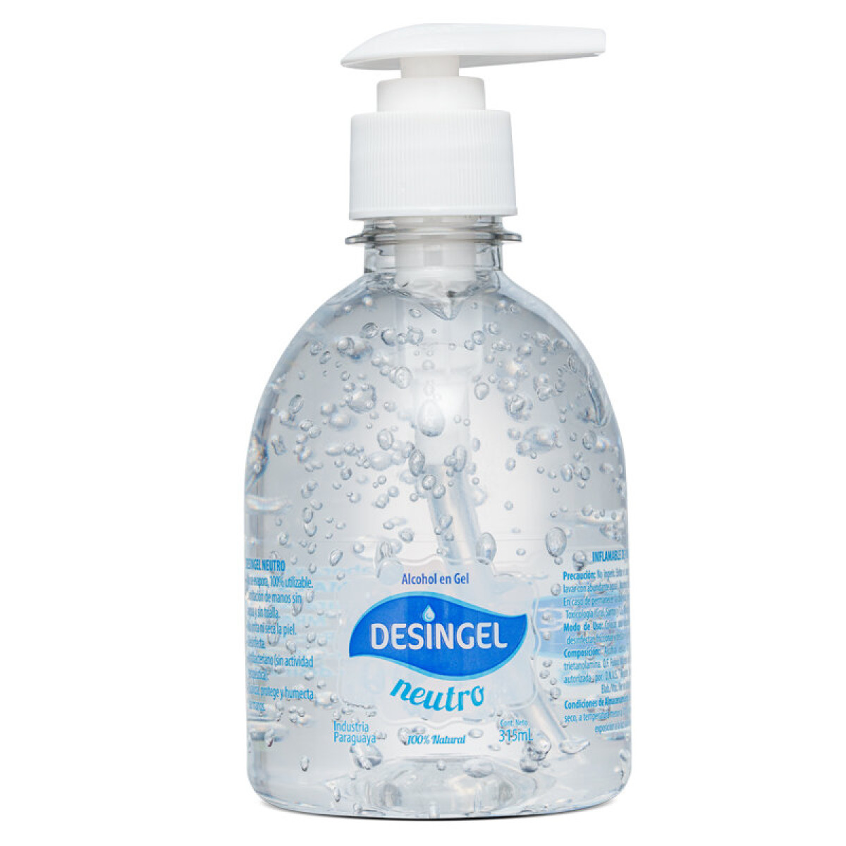 DESINGEL ALCOHOL EN GEL 315 ML 4362