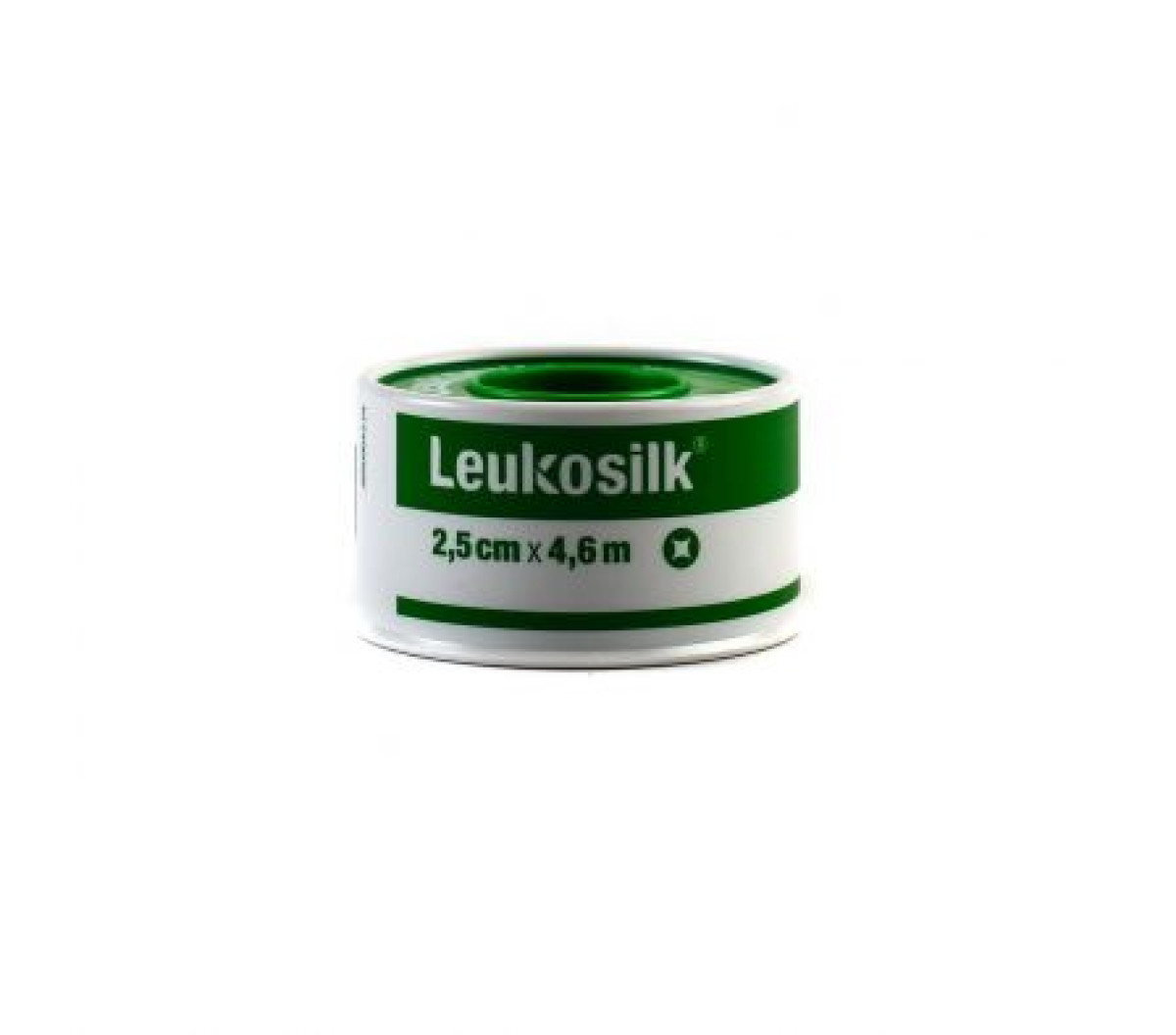 TELA ADH LEUKOSILK 2.5CMX4.6M DP