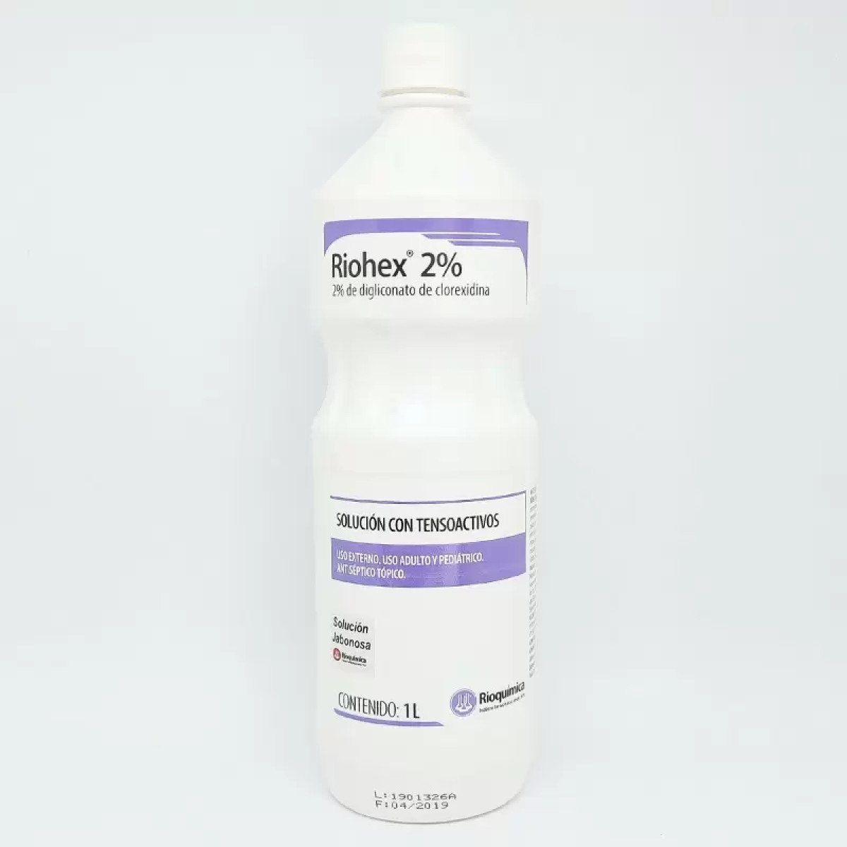 RIOHEX 2% JABON CLORHEXIDINA 1000ML