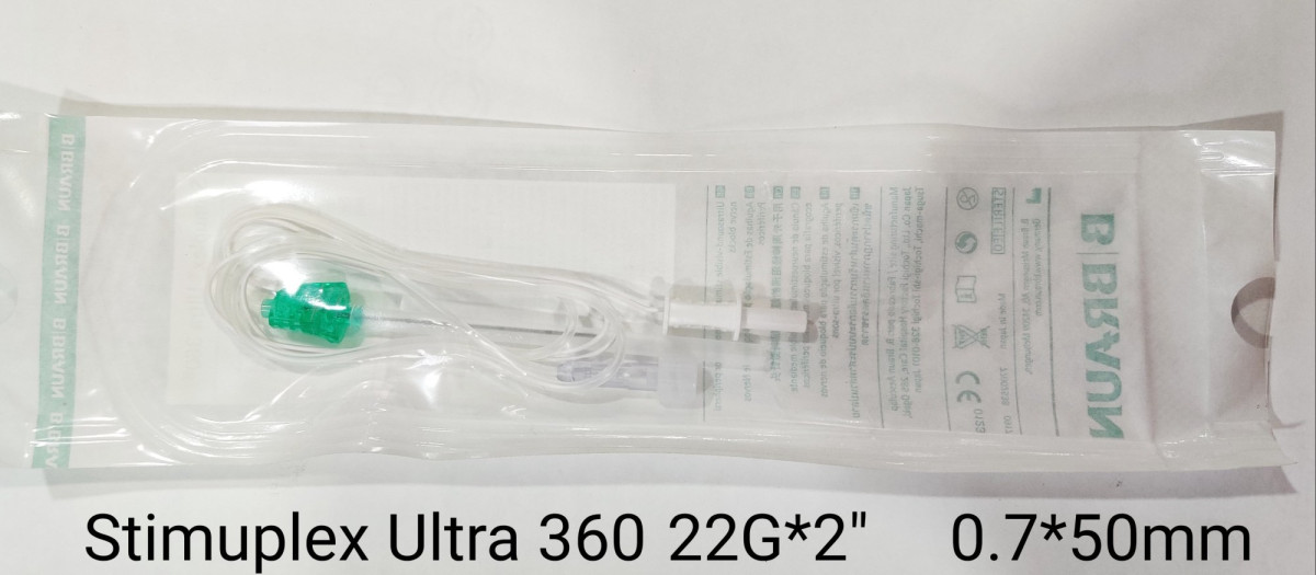 STIMUPLEX ULTRA 360 50 MM BRAUN