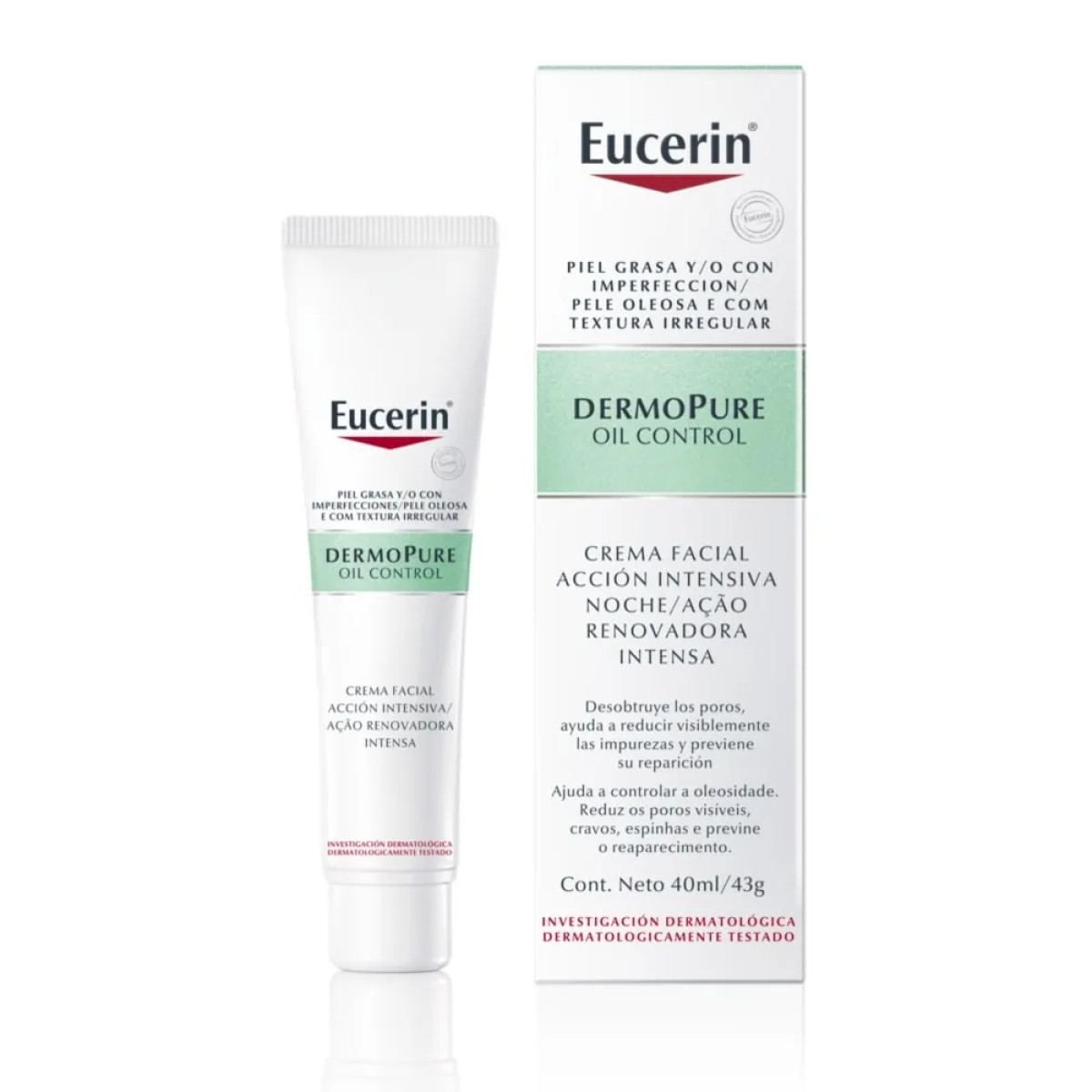EUCERIN DERMOPURE CR AC NOCHE 40 ML