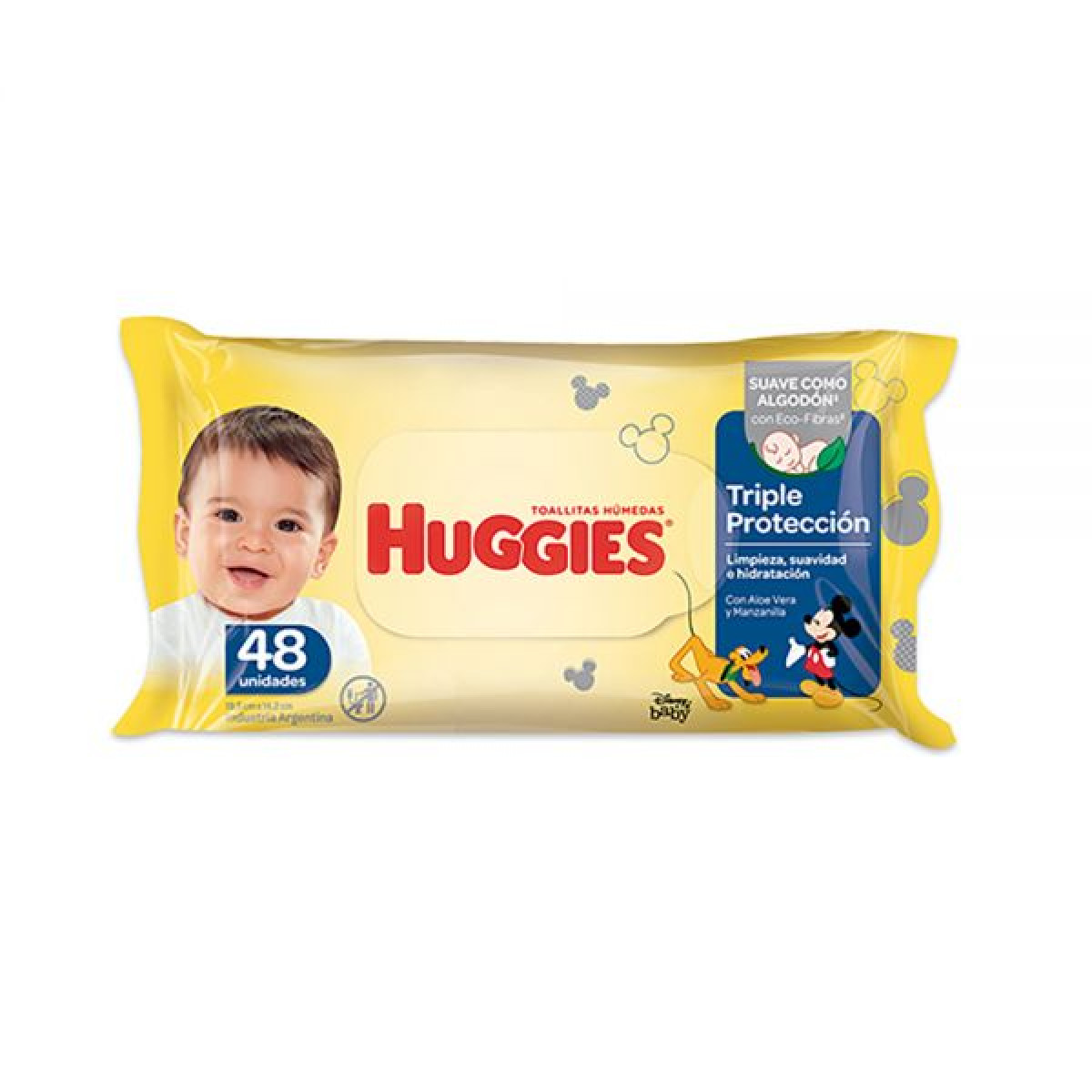 HUGGIES TOALLITA H CLAS/COT X 48