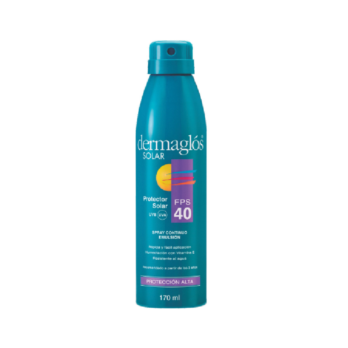 DERMAGLOS SOLAR FPS40 SPR X 170ML