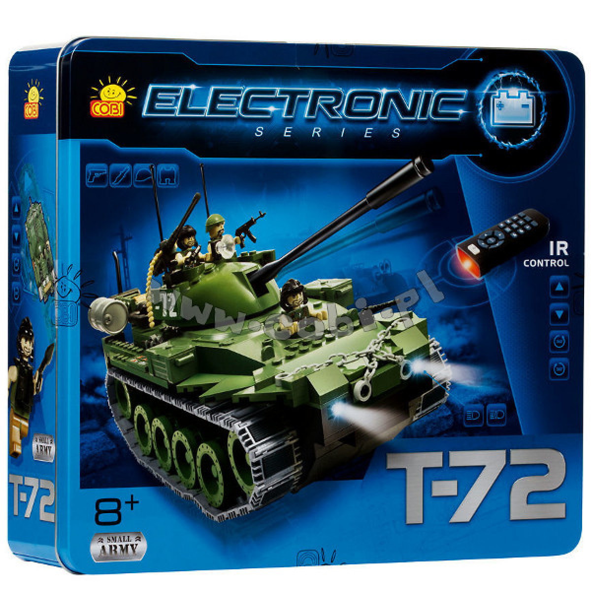 COBI ELECT T-72 GREEN TANK ###