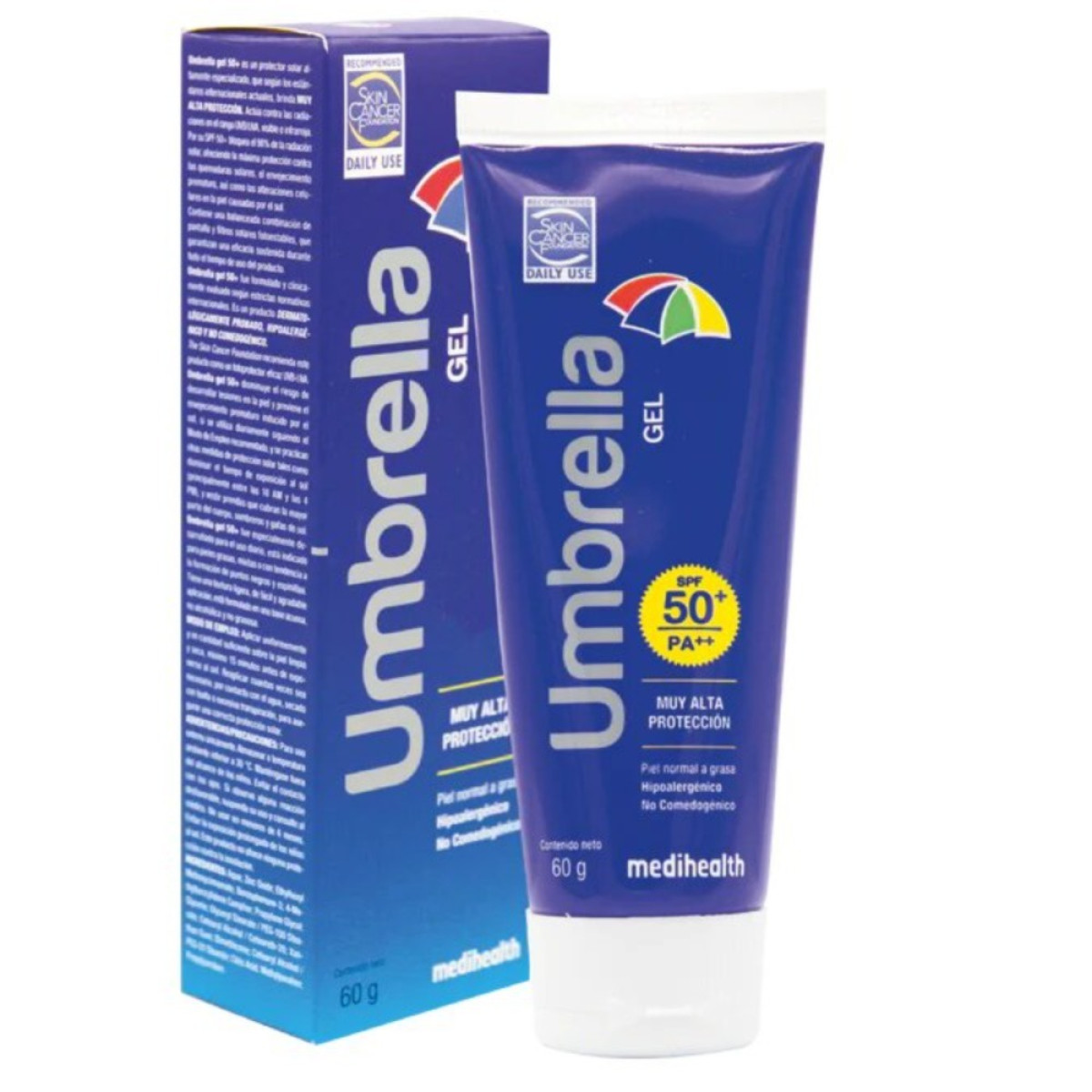 UMBRELLA GEL FPS 50 X 60 GR