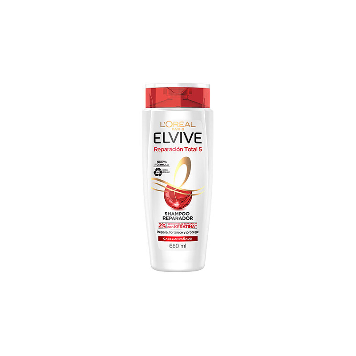 ELVIVE SHAMP 680 ML REP TOTAL 5 CIC