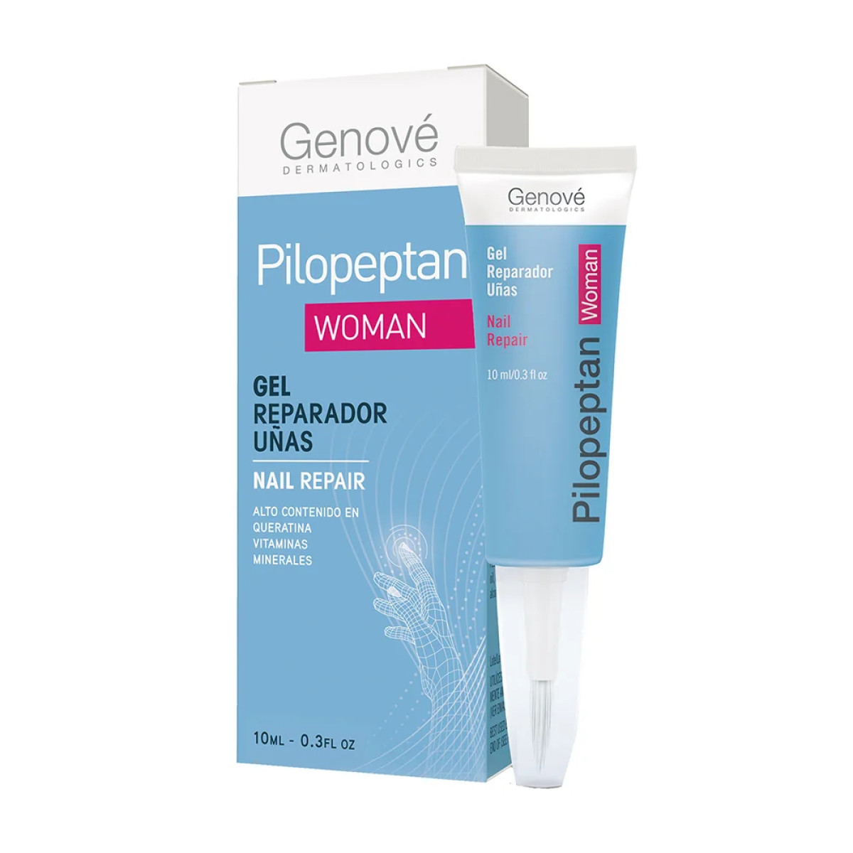 PILOPEPTAN WOMAN GEL REP/UNA 10ML