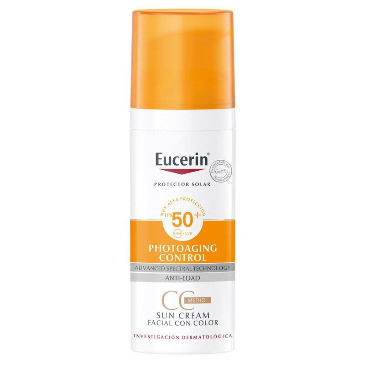 EUCERIN SOLAR FPS50 FAC PHO T MEDIO