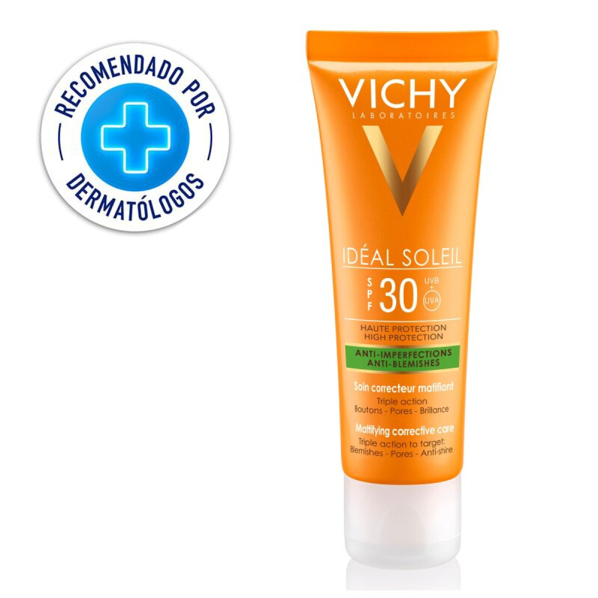 VICHY SOLAR FPS30 ANTI-ACNE 2388