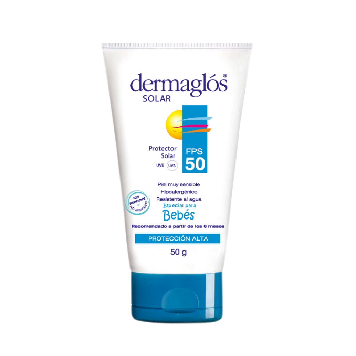 DERMAGLOS SOLAR FPS50 BEBE X 150 ML