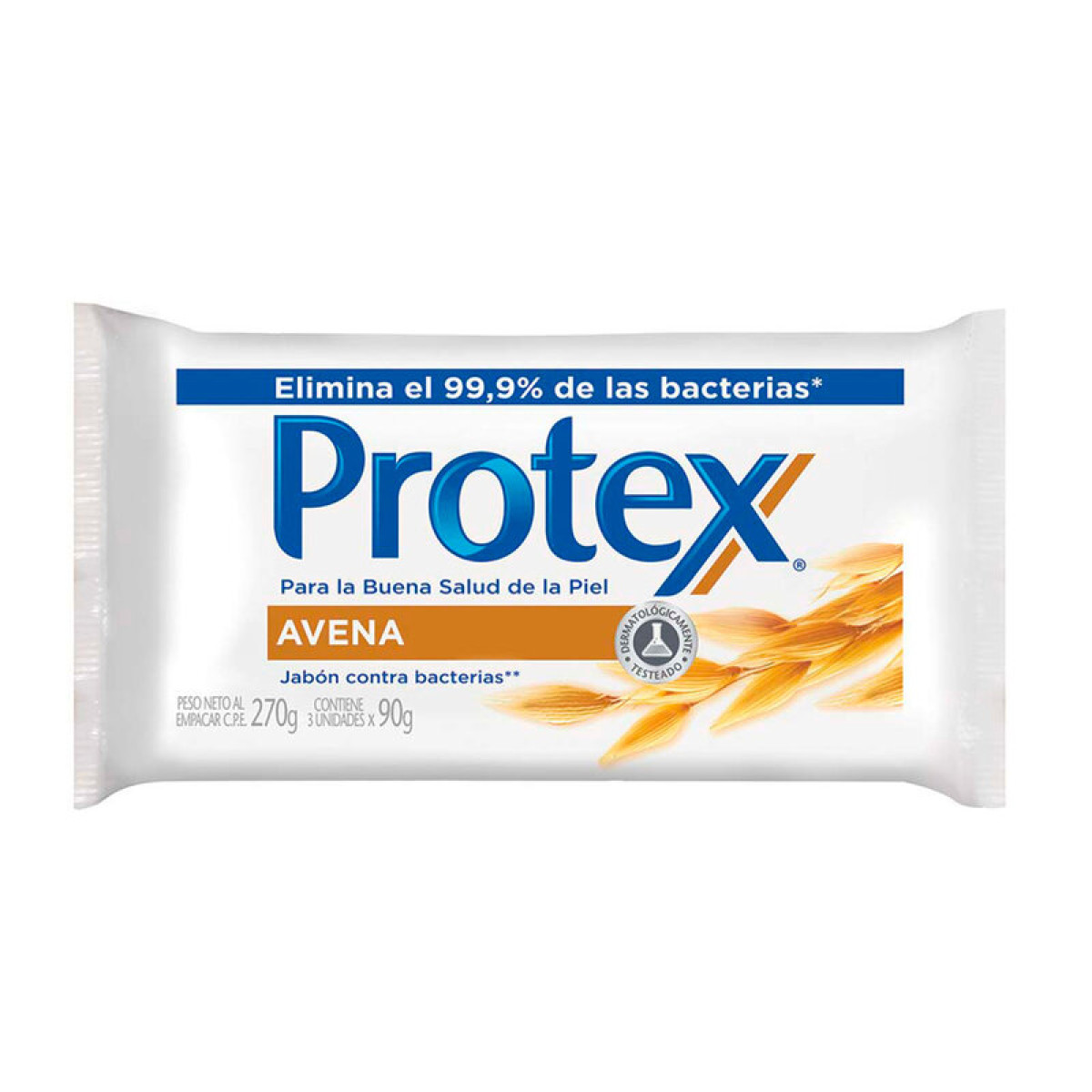 PROTEX JABON X 3 90 GR AVENA