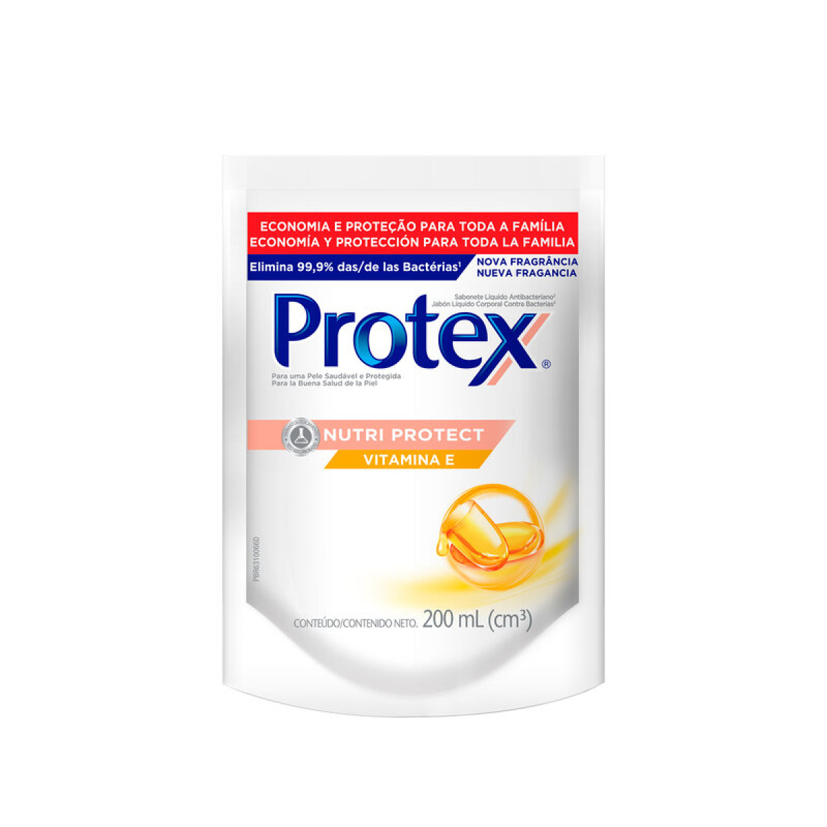 PROTEX JABON LIQ REFIL 200ML VIT E