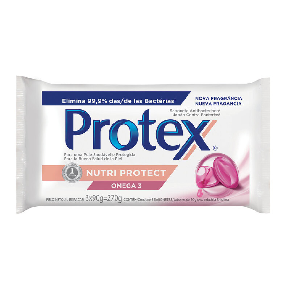 PROTEX JABON X 3 90 GR OMEGA