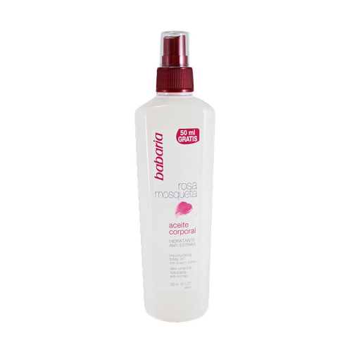 BABARIA ACEITE CORP 300 ML ROSA MO