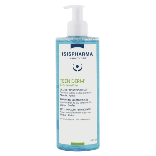 TEEN DERM GEL LIMP SENSIT X 400 ML