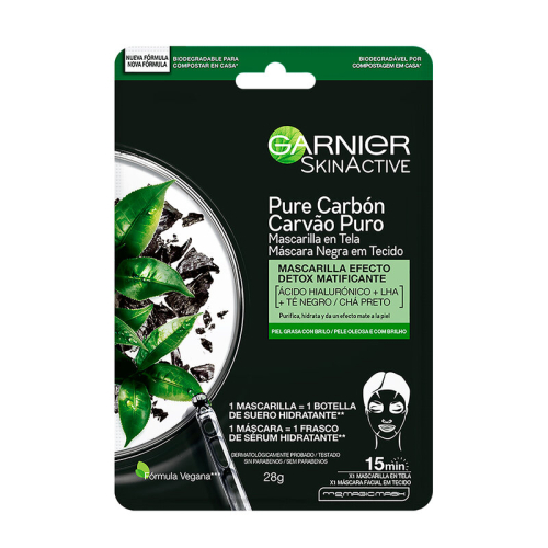 GARNIER SKINACTIVE MASC PURE CARBON